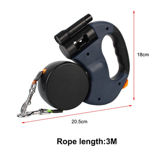 Auto Retractable Double-Ended Traction Rope