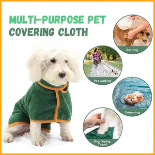 Dogs Cats Pet Bathrobe